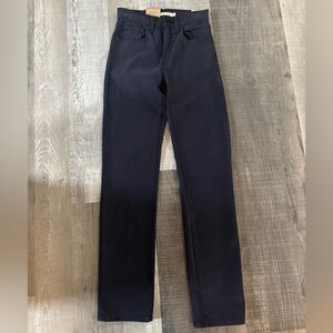🦋NWT Levi's Navy High-Rise Slim Straight Jeans